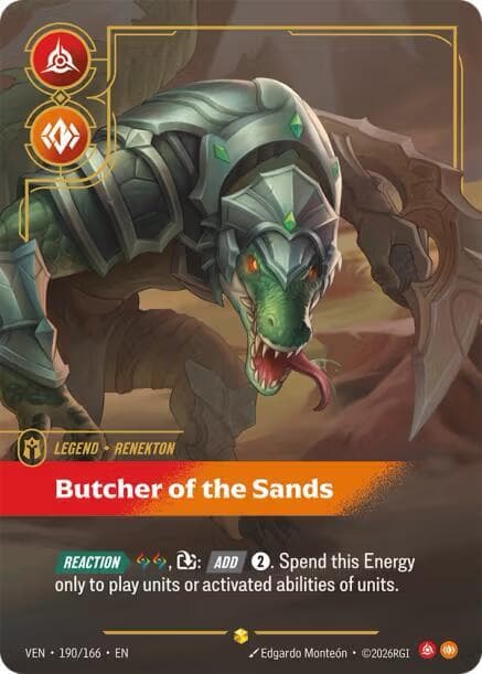 Renekton, Butcher of the Sands