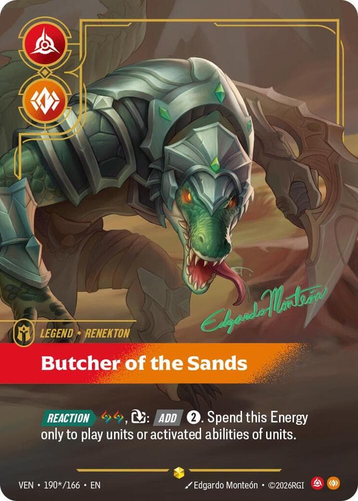 Renekton, Butcher of the Sands