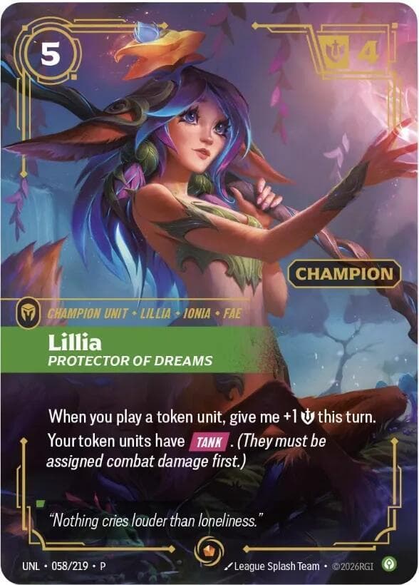 Lillia, Protector of Dreams
