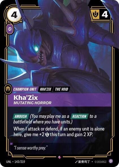 Kha'Zix, Mutating Horror